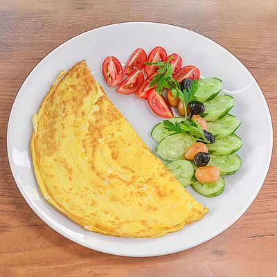 Kavurmalı Omlet