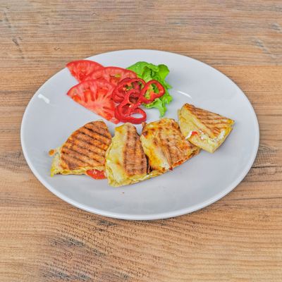 Cheddar Peynir Hindi Fümeli Bazlama Tost