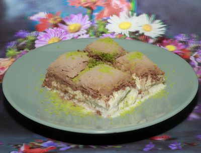 Fıstıklı Sütlü Soğuk Baklava (1 kg.)