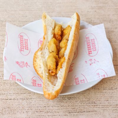 Çeyrek Ekmek Midye Tava