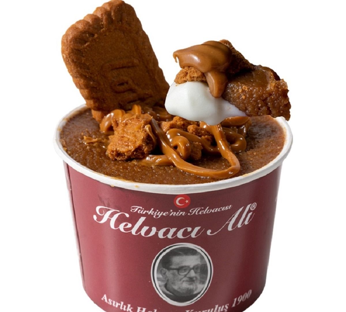 Lotuslu Dondurmalı İrmik Helvası (Büyük)