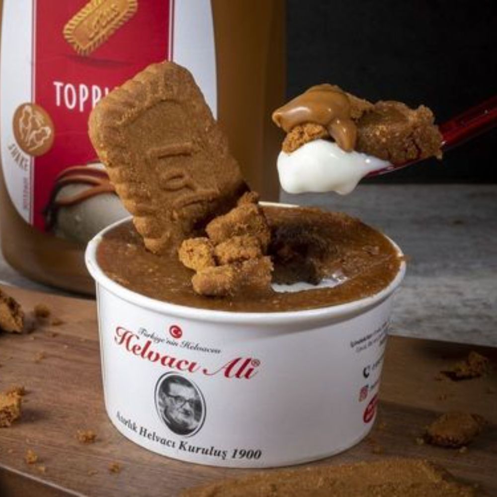 Lotuslu Dondurmalı İrmik Helvası (Küçük)