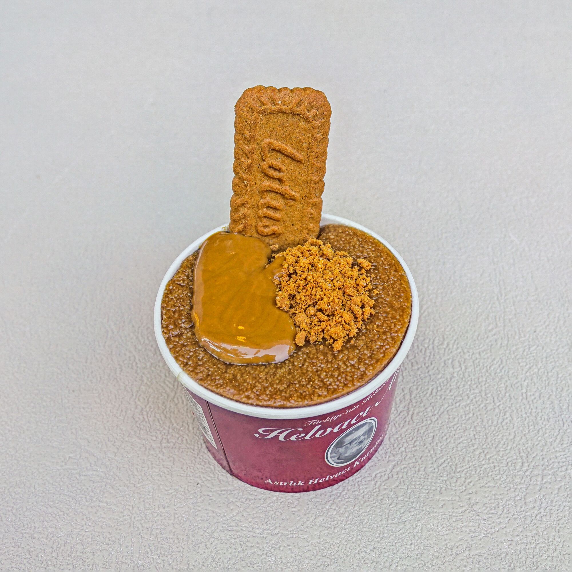 Lotuslu Dondurmasız İrmik Helvası (Küçük)