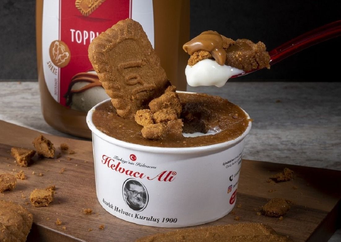 Lotuslu Dondurmalı İrmik Helvası (Küçük)