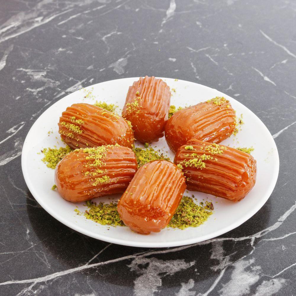 Tombul Tulumba Tatlısı Kaymaklı