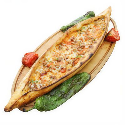 Kuşbaşılı Kaşarlı Pide