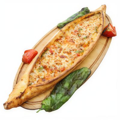 Tavuklu Kaşarlı Pide