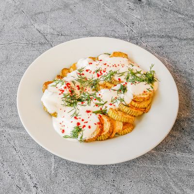 Yoğurtlu Kabak Kızartması