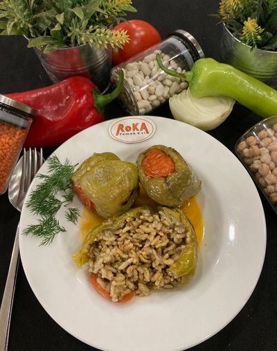 Zeytinyağlı Biber Dolması