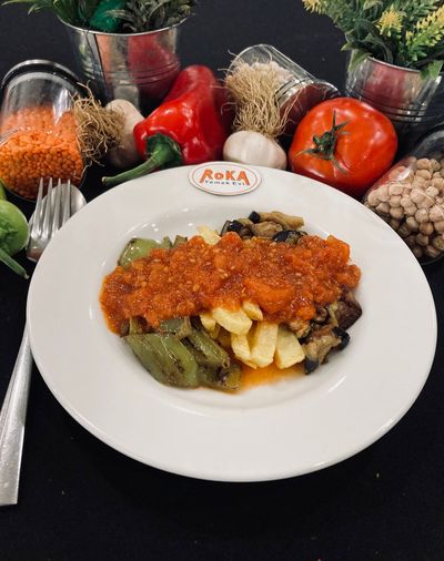 Domates Soslu Karışık Kızartma