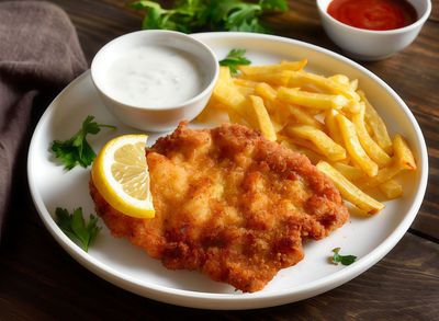 Şnitzel & Patates Kızartması