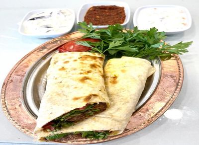Mantarlı Kaşarlı Tavuk Şiş Dürüm