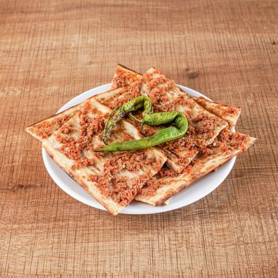 Kenarsız Kuşbaşı Kaşarlı Pide