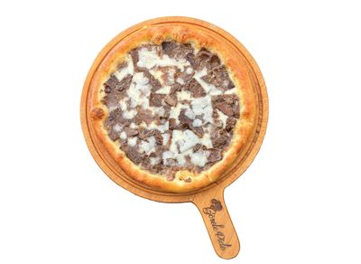 Kavurmalı Kaşarlı Pide (Yuvarlak)