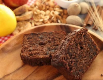 Şekersiz Banana Bread (Muzlu Çikolatalı Kek) (Dilim) (Glutensiz unlu)