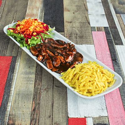 Barbekü Soslu Mantarlı Tavuk