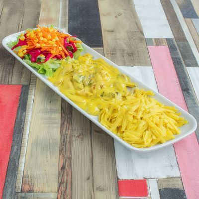 Köri Soslu Mantarlı Tavuk