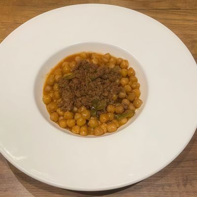 Kıymalı Nohut Yemeği