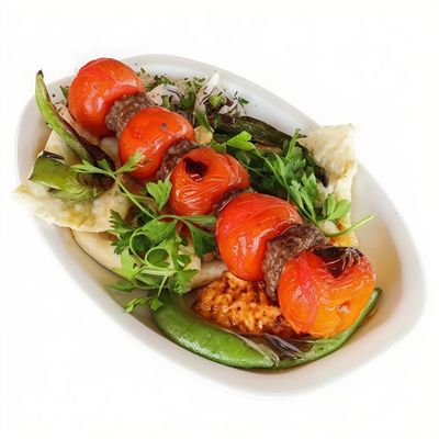 Domatesli Kebap