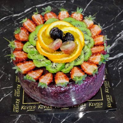 Karışık Meyveli Pasta