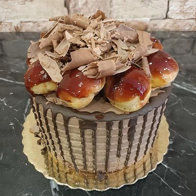 Muzlu Çikolatalı Pasta (8 Kişilik)