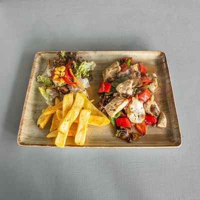 Mantar Soslu Tavuk