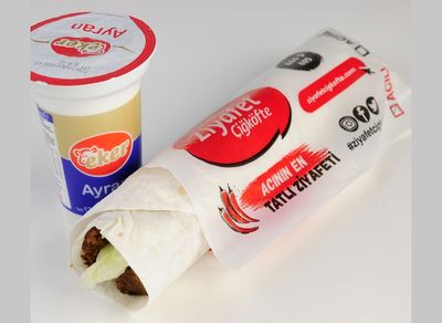 Çiğ Köfte Dürüm Menü