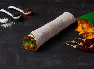Doritos'lu Mega Çiğ Köfte Dürüm