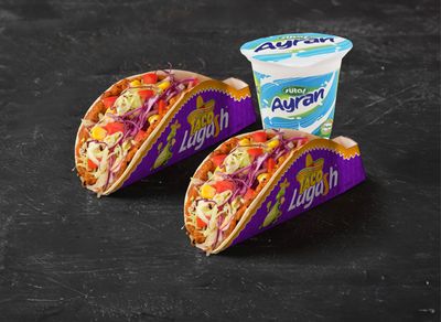 Ateşli Taco (İkili) Çiğ Köfte Menü