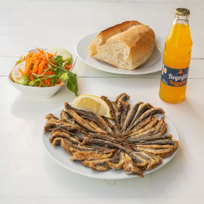 Hamsi Tava Menü
