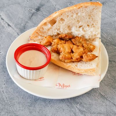 Çeyrek Ekmek Arası Midye Tava