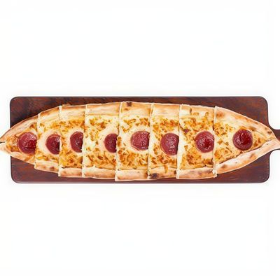 Kaşarlı Sucuklu Pide