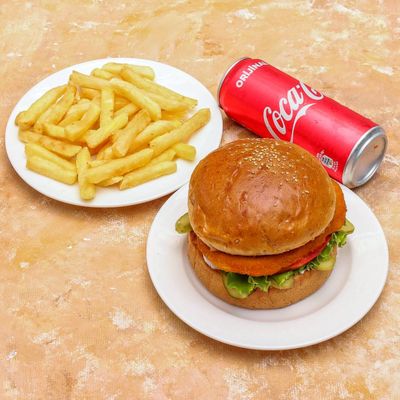 Chicken Burger Menü