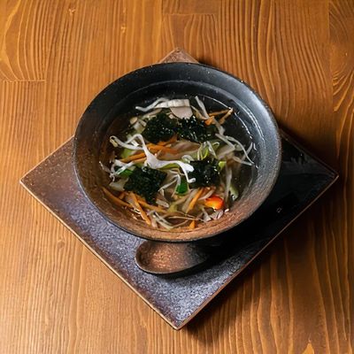 Karışık Sebzeli Çorba / Soup with Mixed Vegetables