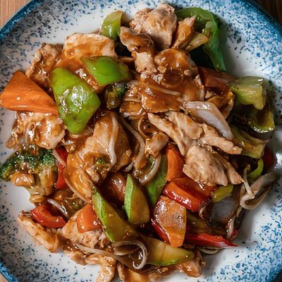 Karışık Sebzeli Tavuk / Chicken with Mixed Vegetables