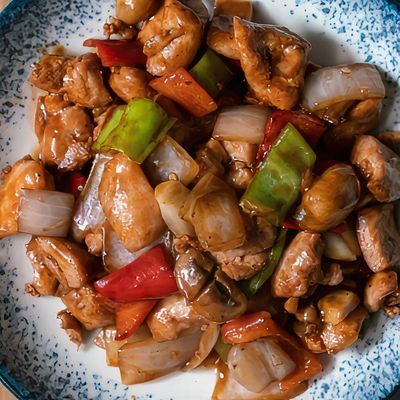 Soya Soslu Tavuk / Chicken with Soy Sauce