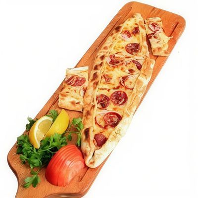 Kaşarlı Sucuklu Pide