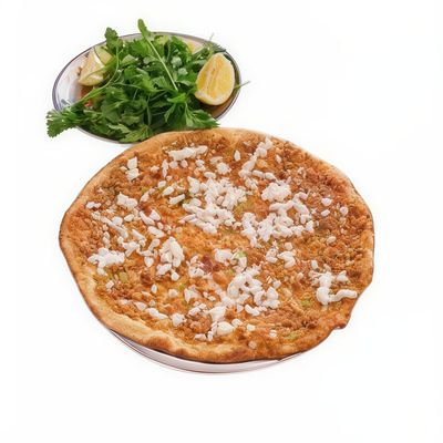 Kıymalı Kaşarlı Lahmacun
