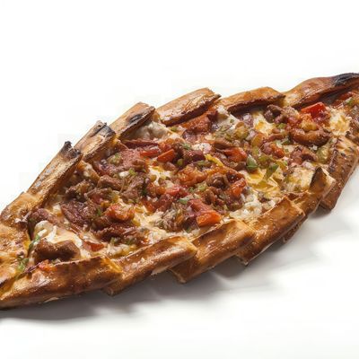 Kuşbaşılı Kaşarlı Pide