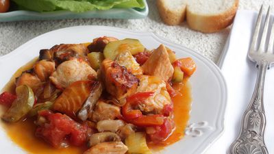 Norveç Somon Güveç