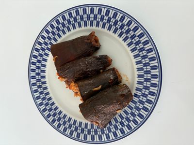 Kuru Patlıcan Dolması