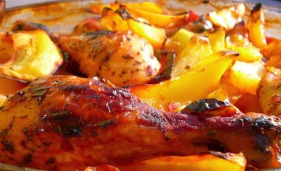 Tavuklu Patates Yemeği Menüsü