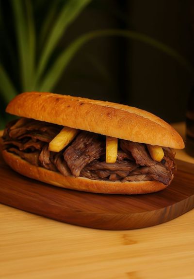 Baget Ekmek Arası Et Döner