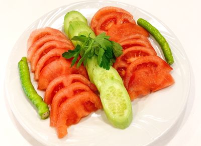 Domates & Salatalık Söğüş