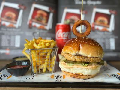 Chicken Burger Menü