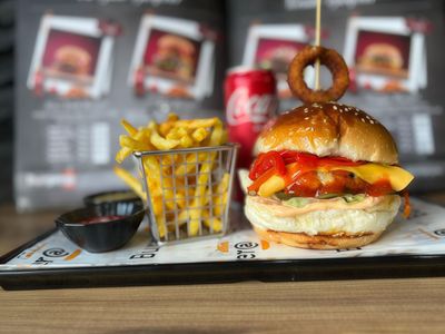 Texas Chicken Burger (Acı) Menü