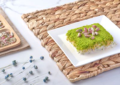 Sütlü Soğuk Kadayıf (Antep Fıstıklı) (1 kg.)