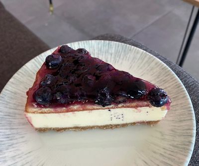 Yaban Mersinli Cheesecake