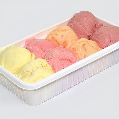 Çilekli & Limonlu & Karamelli Dondurma (500 gr.)