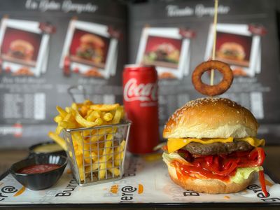 Texas Burger Menü 